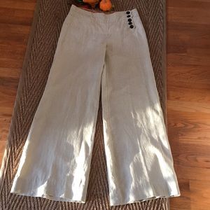 elevenses linen pants size 6
